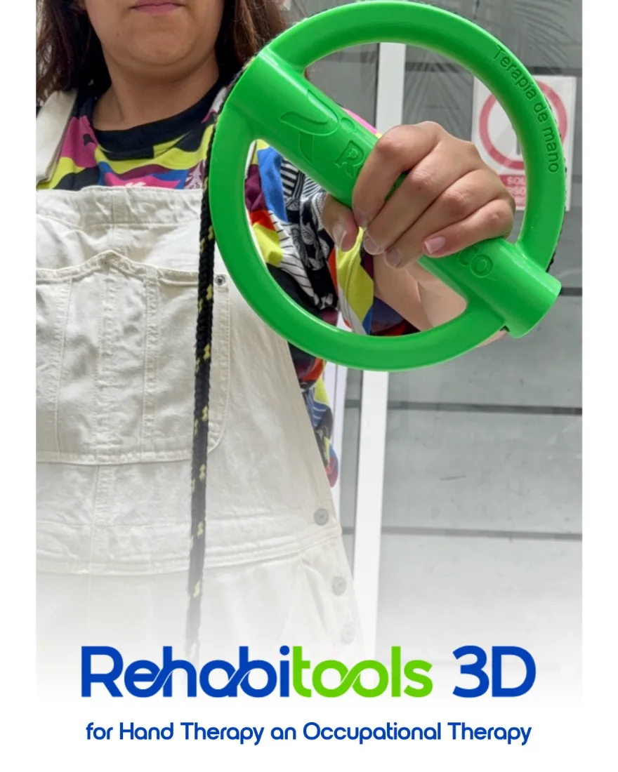 Rehabitools 3D — herramienta de terapia de mano fabricada con impresión 3D por RehabiliTO
